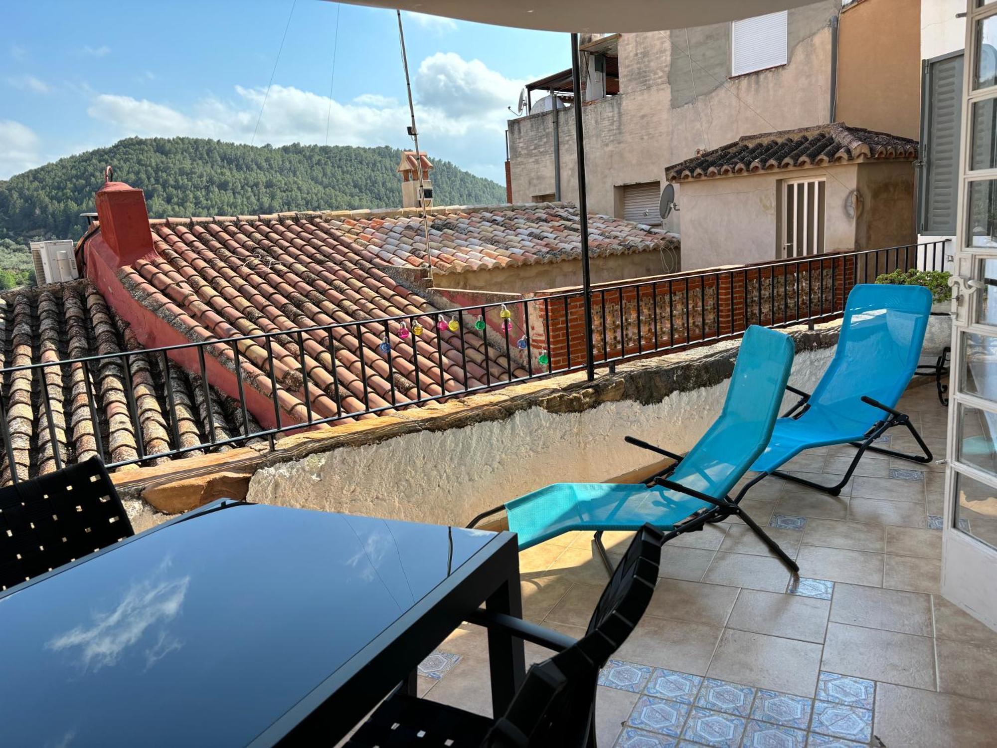 Piso En Vall De Almonacid Con Vistas, Aire Acondicionado, Wifi Y Smart Tv 外观 照片